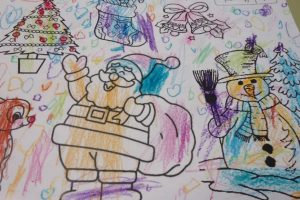 Christmas artwork