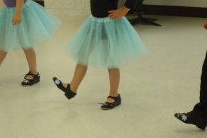 Holiday performance by PreK Kinderdancers