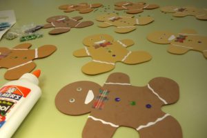 Making Gingerbread man
