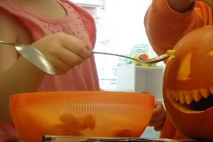 Pumpkin carving day
