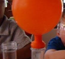Rising air experiment