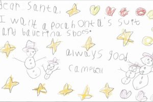 Student letters to Santa