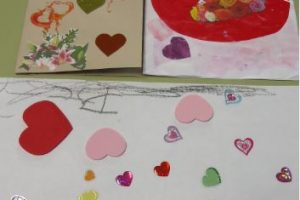Valentines day artwork
